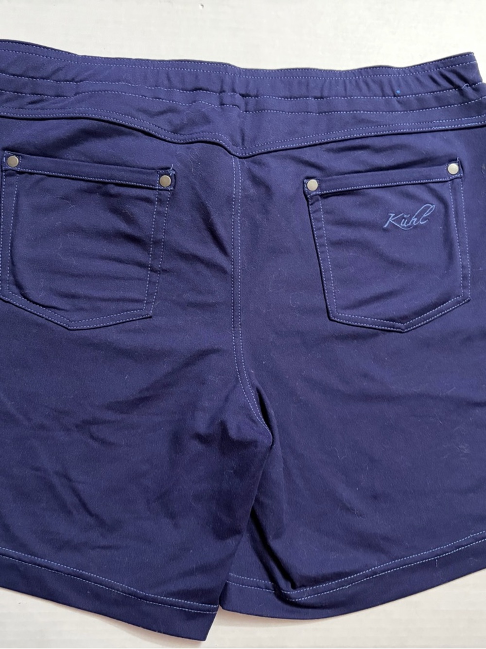 Kihl Mova Comfy 6” Stretch Shorts - Blue Depths Heather NWT - Picture 5 of 8